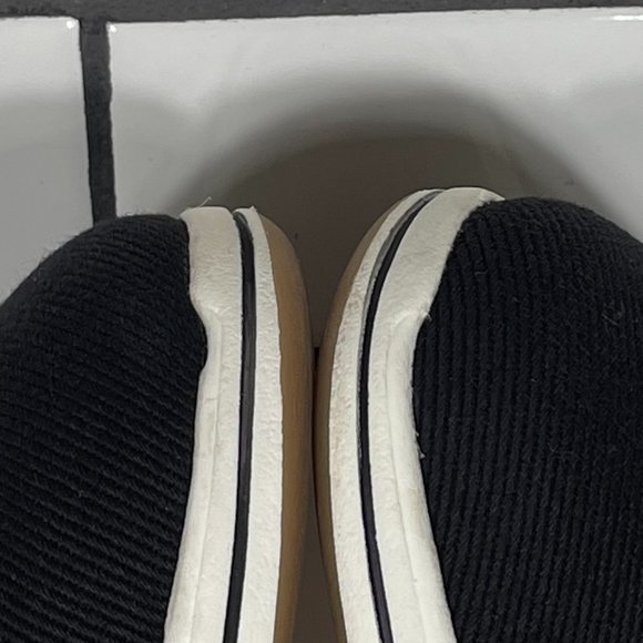 Clarks Cloudsteppers Breeze Step Womens Sz 6.5 Wide Shoes Black Comfort Slip Ons - Picture 6 of 14